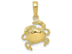 FJC Finejewelers 10k Yellow Gold Crab Charm