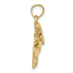 FJC Finejewelers 10k Yellow Gold Double Manatee Charm
