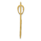 FJC Finejewelers 10k Yellow Gold Air Boat Charm