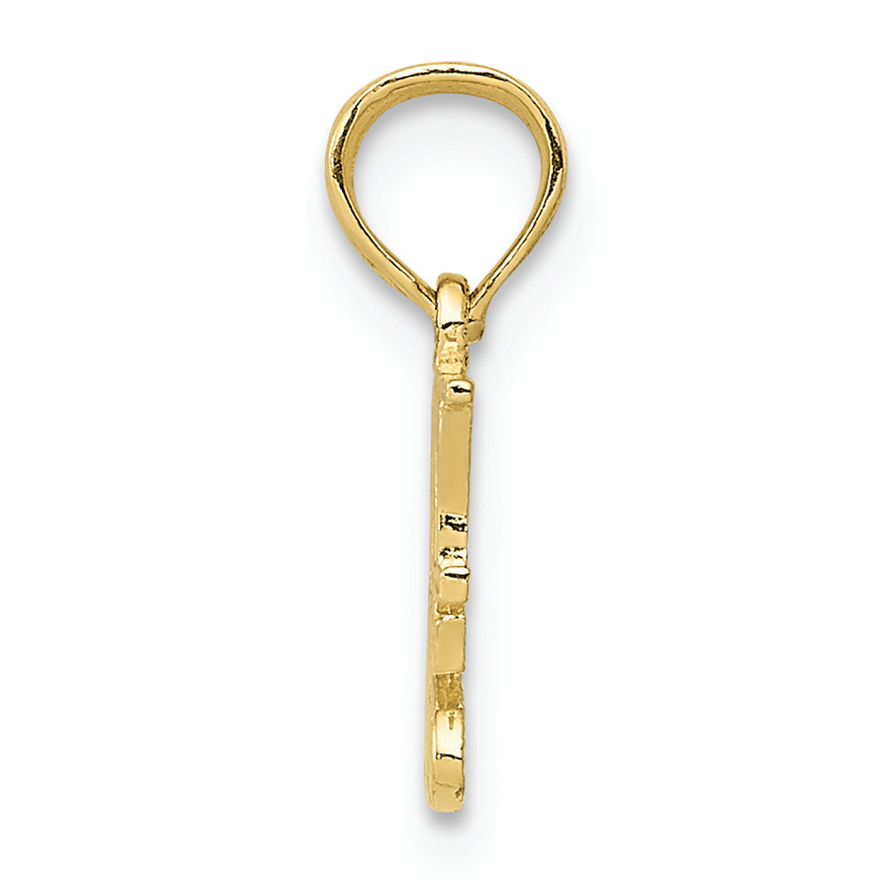 FJC Finejewelers 10k Yellow Gold I Heart My Dogs Charm