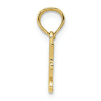 FJC Finejewelers 10k Yellow Gold I Heart My Dogs Charm