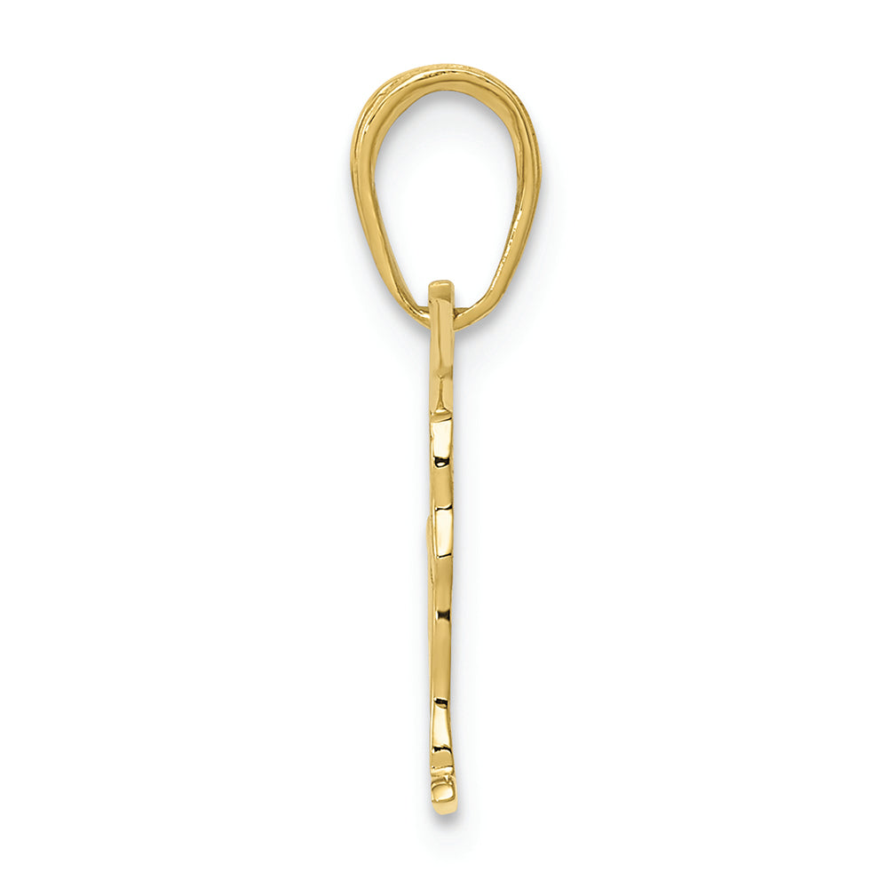 FJC Finejewelers 10k Yellow Gold Gymnastics Charm