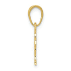 FJC Finejewelers 10k Yellow Gold Gymnastics Charm