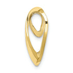 FJC Finejewelers 10k Yellow Gold Mini Heart Slide Open Charm