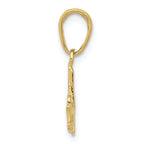 FJC Finejewelers 10k Yellow Gold #1 Mom Charm