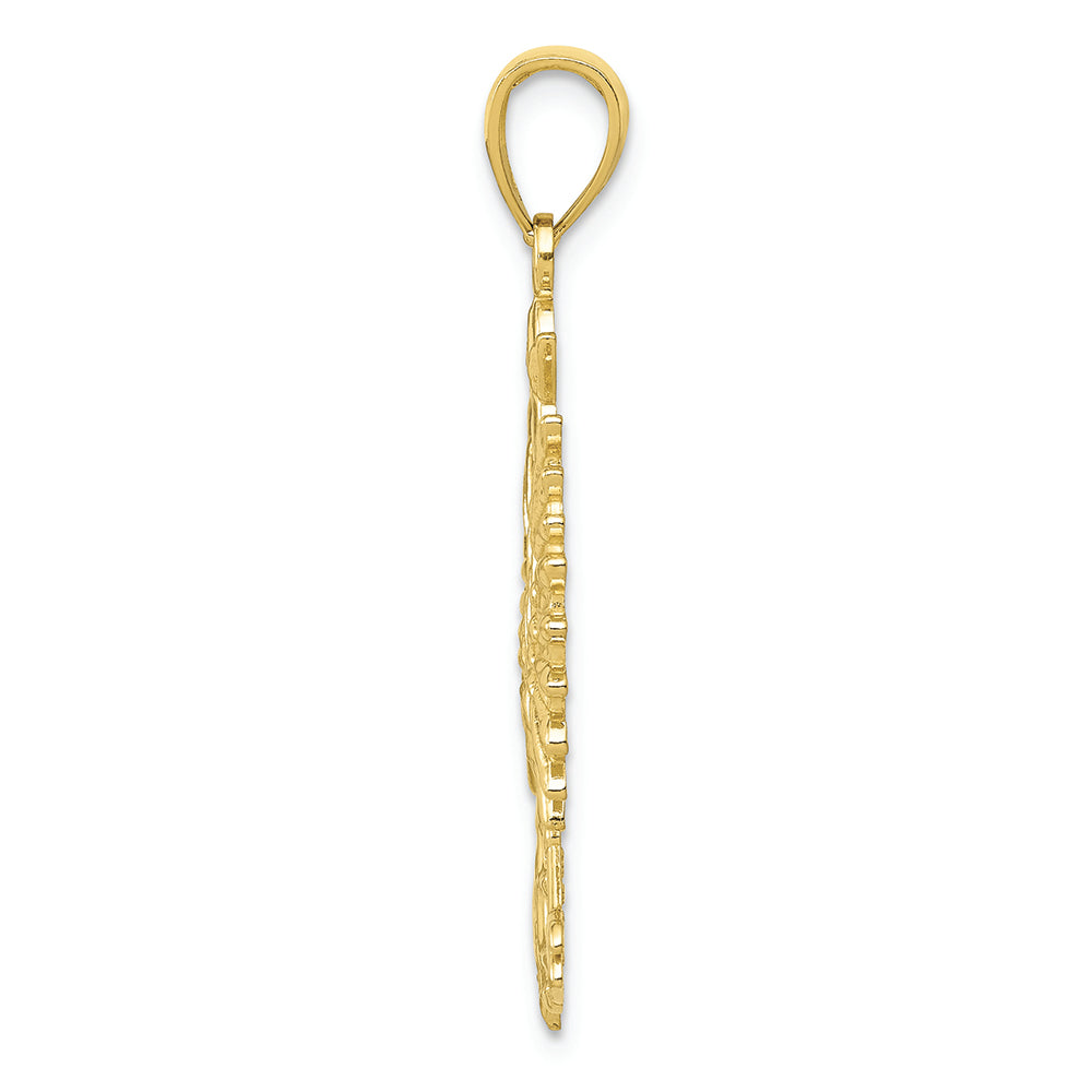 FJC Finejewelers 10k Yellow Gold Eagle Charm