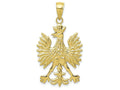 FJC Finejewelers 10k Yellow Gold Eagle Charm