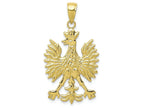 FJC Finejewelers 10k Yellow Gold Eagle Charm