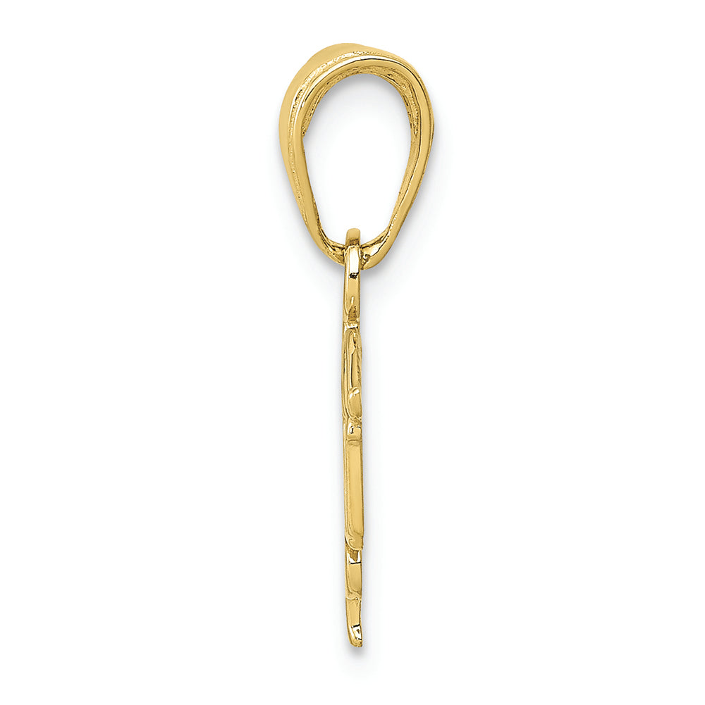 FJC Finejewelers 10k Yellow Gold Lpn Symbol Charm