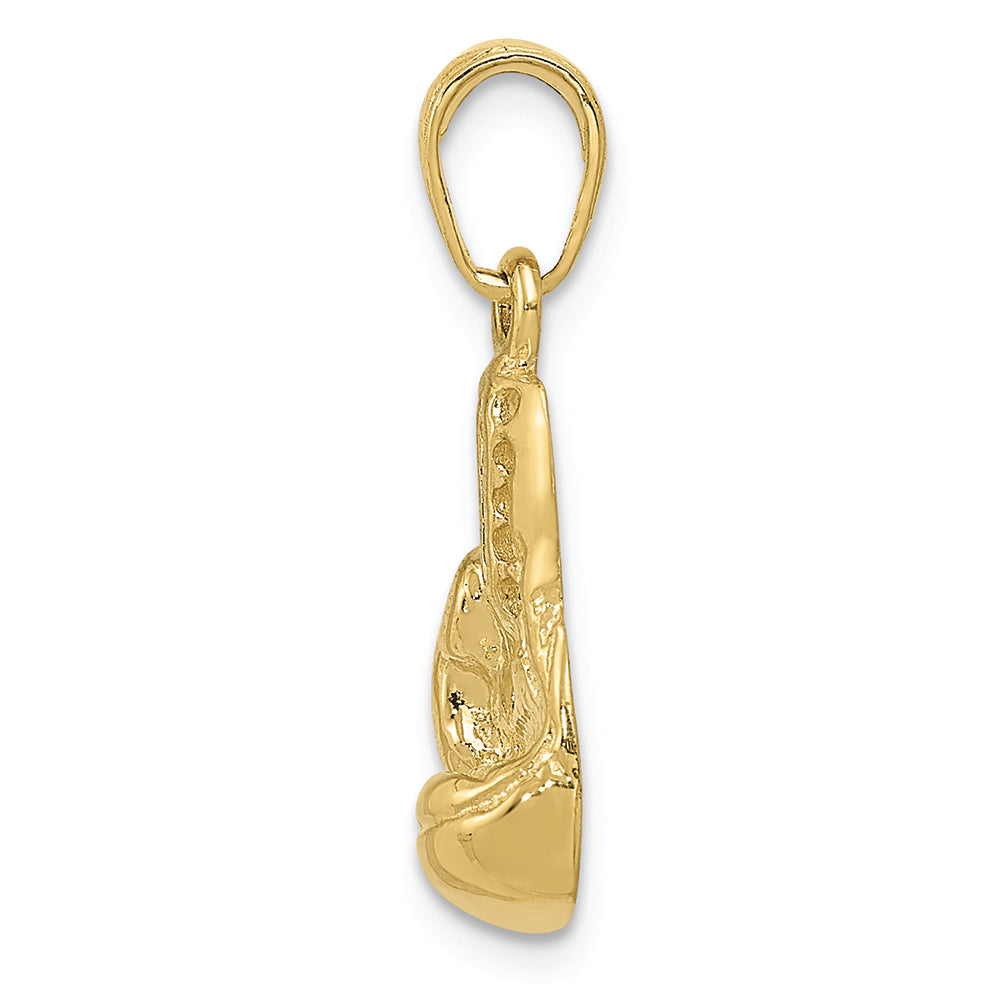 FJC Finejewelers 10k Yellow Gold Lg Boxing Glove Charm