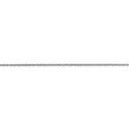FJC Finejewelers 20 Inch 10k White Gold Carded Cable Rope Chain Necklace