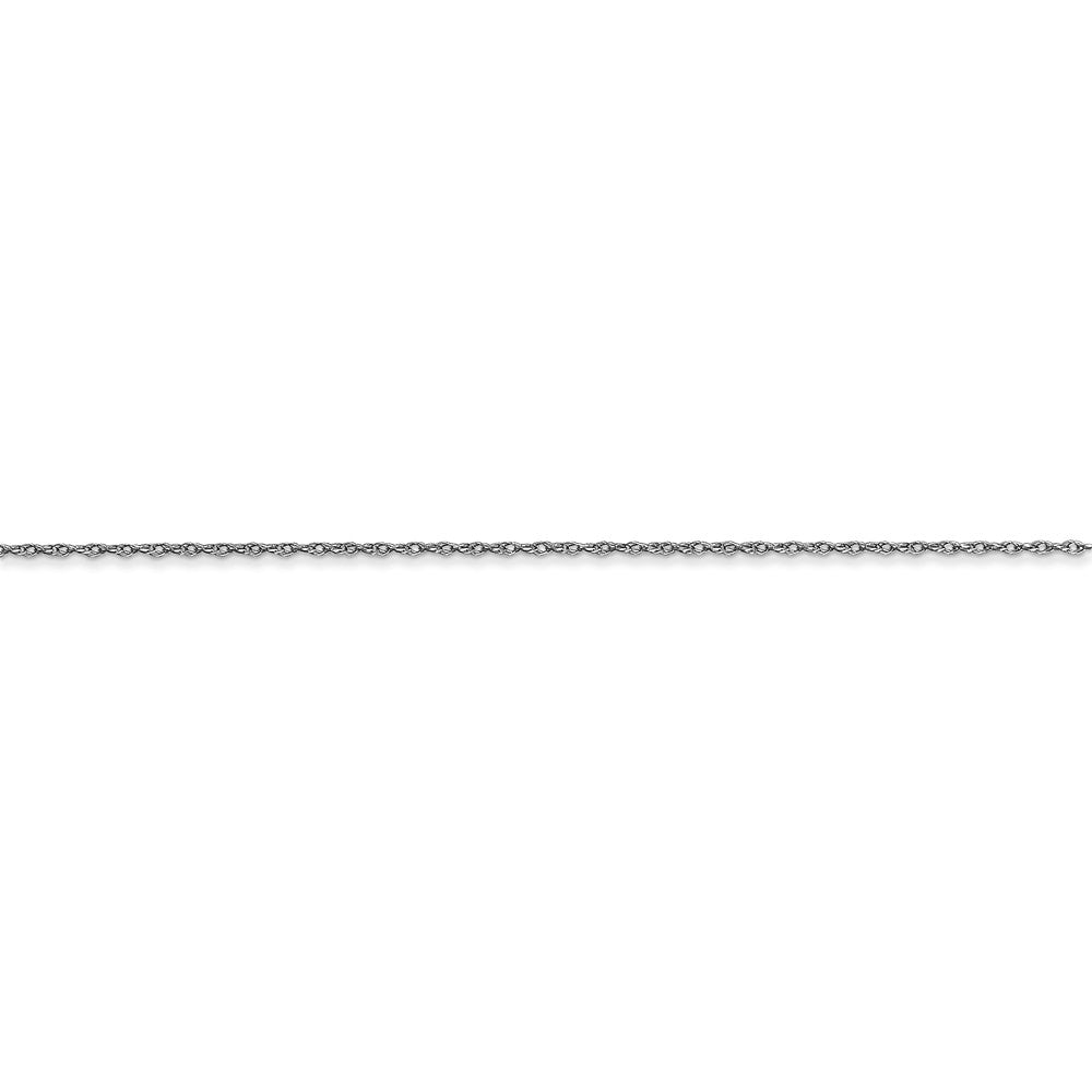 FJC Finejewelers 20 Inch 10k White Gold Carded Cable Rope Chain Necklace