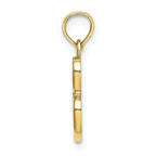 FJC Finejewelers 10k Yellow Gold B Script Initial Charm