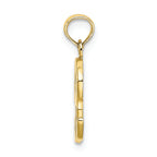 FJC Finejewelers 10k Yellow Gold R Script Initial Charm
