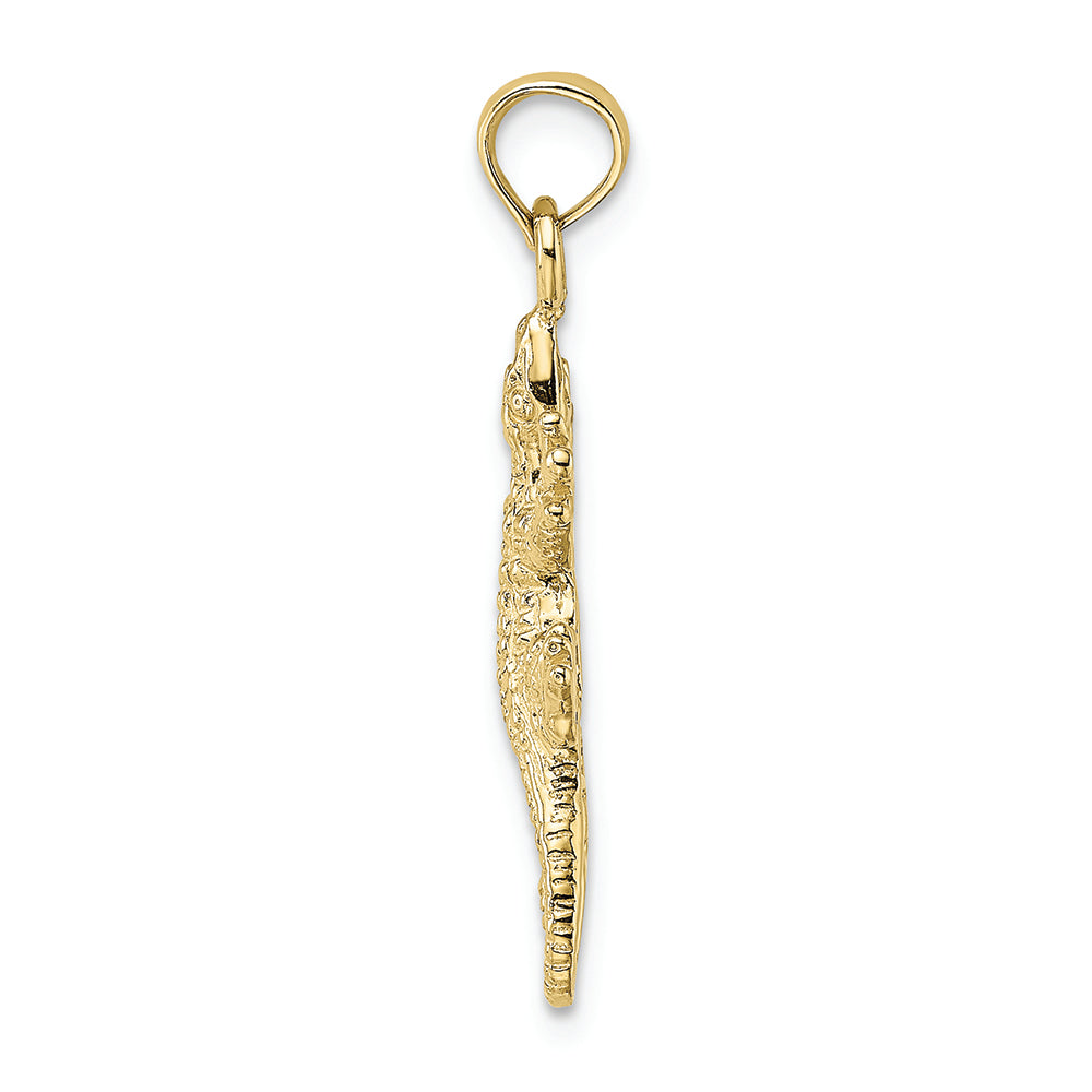 FJC Finejewelers 10k Yellow Gold Lizard Gecko Charm