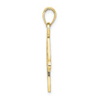 FJC Finejewelers 10k Yellow Gold Horse Head Profile Charm