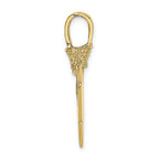 FJC Finejewelers 10k Yellow Gold 3d Arrowhead Charm