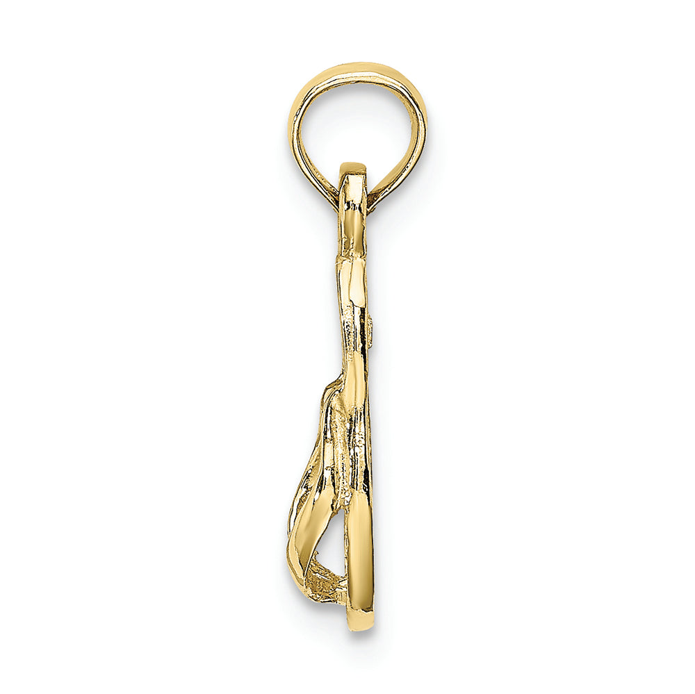 FJC Finejewelers 10k Yellow Gold Single Flip-flop Charm