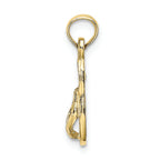 FJC Finejewelers 10k Yellow Gold Single Flip-flop Charm