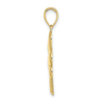 FJC Finejewelers 10k Yellow Gold 3 Leaf Clover Polish Charm