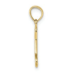 FJC Finejewelers 10k Yellow Gold Mini Dog Bone Charmcut-out