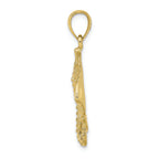 FJC Finejewelers 10k Yellow Gold Stingray Charm