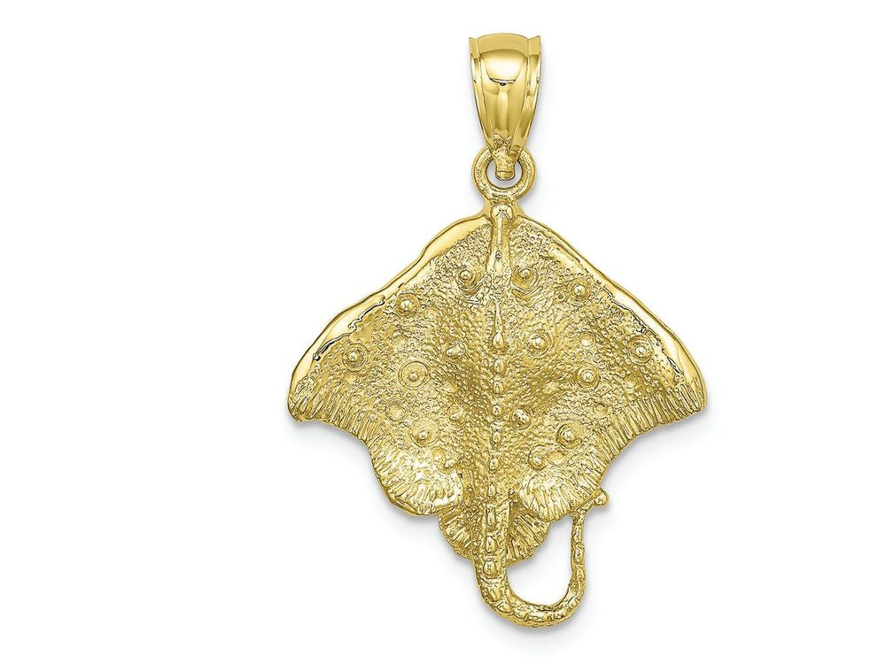 FJC Finejewelers 10k Yellow Gold Stingray Charm