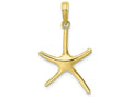 FJC Finejewelers 10k Yellow Gold Dancing Starfish with Bail Charm
