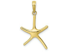 FJC Finejewelers 10k Yellow Gold Dancing Starfish with Bail Charm
