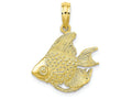 FJC Finejewelers 10k Yellow Gold Fish Charm