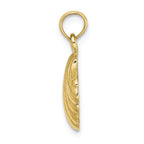 FJC Finejewelers 10k Yellow Gold Scallop Shell (2 0f 2) Charm