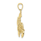 FJC Finejewelers 10k Yellow Gold Moveable Lobster Charm