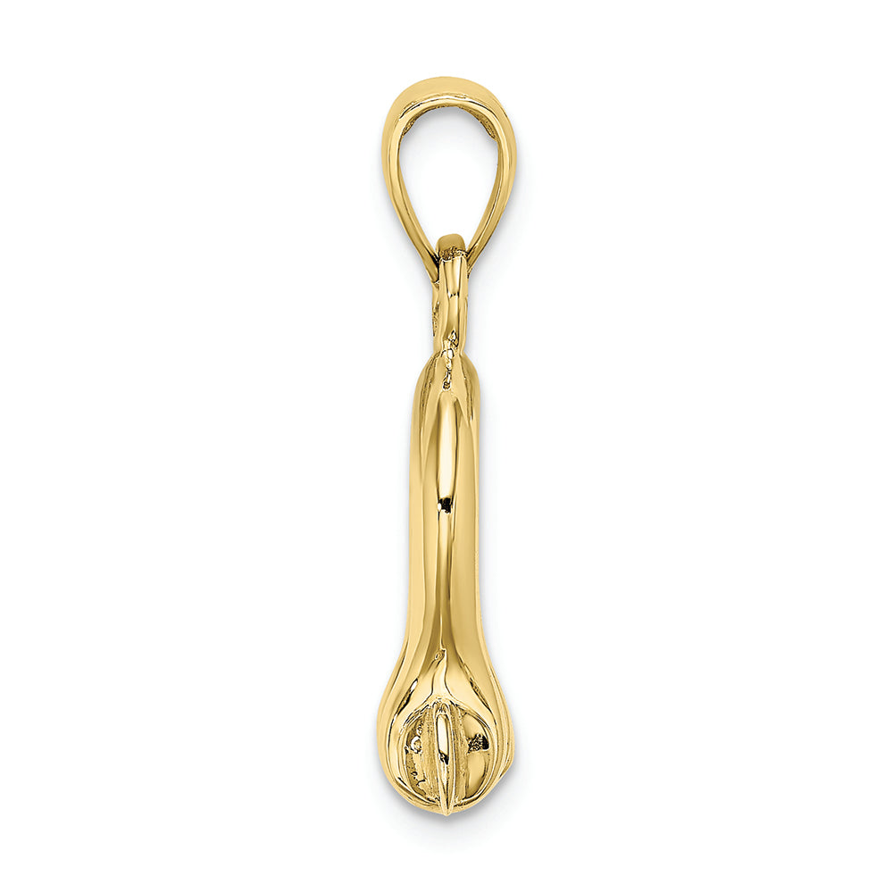 FJC Finejewelers 10k Yellow Gold 3d Medium Shackle Link Screw Charm