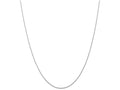 FJC Finejewelers 18 Inch 10k White Gold Rhodium-plated 0.90mm 18in Rope Chain Necklace