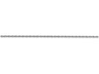 FJC Finejewelers 20 Inch 10k White Gold Rhodium-plated 0.90mm Rope Chain Necklace