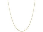 FJC Finejewelers 18 Inch 10k Carded Cable Rope Chain Necklace