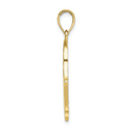 FJC Finejewelers 10k Yellow Gold Jewish Hand Of God with Star Of David Charm