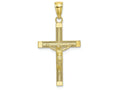 FJC Finejewelers 10k Yellow Gold Crucifix Charm