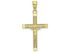 FJC Finejewelers 10k Yellow Gold Crucifix Charm