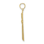 FJC Finejewelers 10k Yellow Gold Bright Cut Cross with X Center Edges Charm
