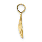FJC Finejewelers 10k Yellow Gold Football Charm Engraveable