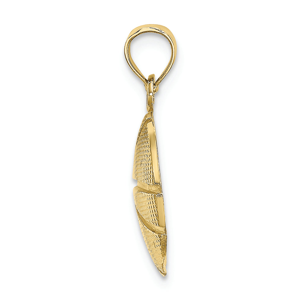 FJC Finejewelers 10k Yellow Gold Basketball Charm