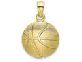 FJC Finejewelers 10k Yellow Gold Basketball Charm