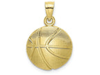 FJC Finejewelers 10k Yellow Gold Basketball Charm