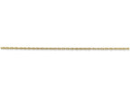 FJC Finejewelers 20 Inch 10k .8mm Lite Rope Chain Necklace