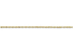 FJC Finejewelers 24 Inch 10k 1.10mm Singapore Chain Necklace
