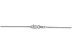 FJC Finejewelers 20 Inch 10k White Gold .7mm Box Chain Necklace