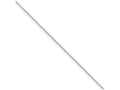 FJC Finejewelers 18 Inch 10k White Gold 1mm Box Chain Necklace