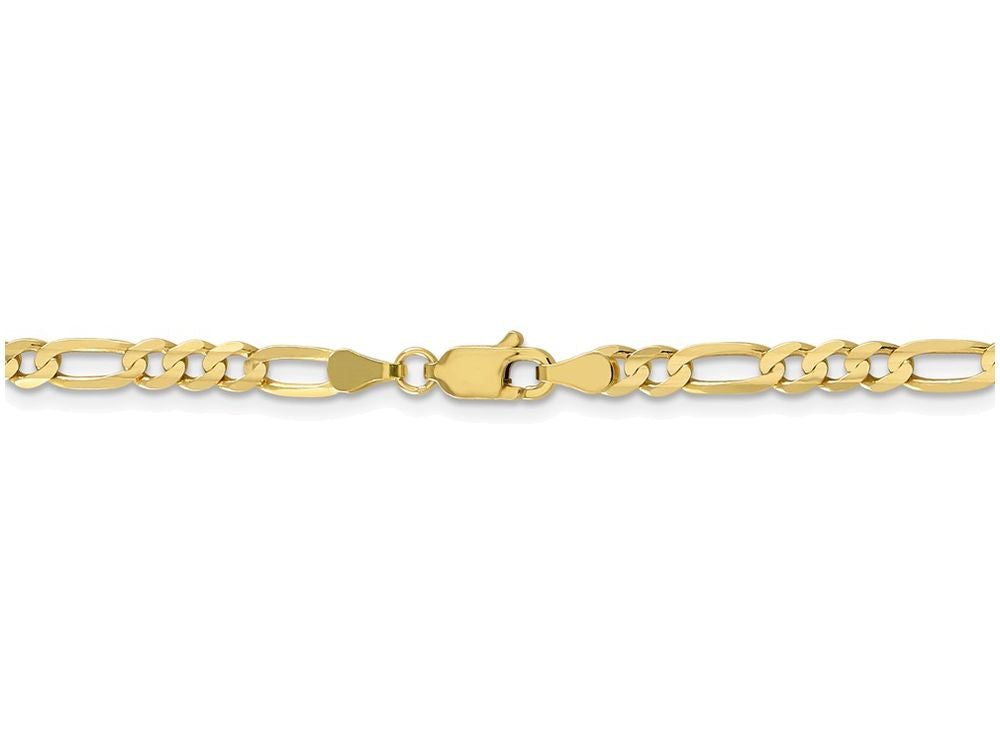 FJC Finejewelers 18 Inch 10k 4mm Light Figaro Chain Necklace