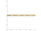 FJC Finejewelers 20 Inch 10k 4mm Light Figaro Chain Necklace